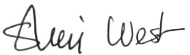 Sheri West signature