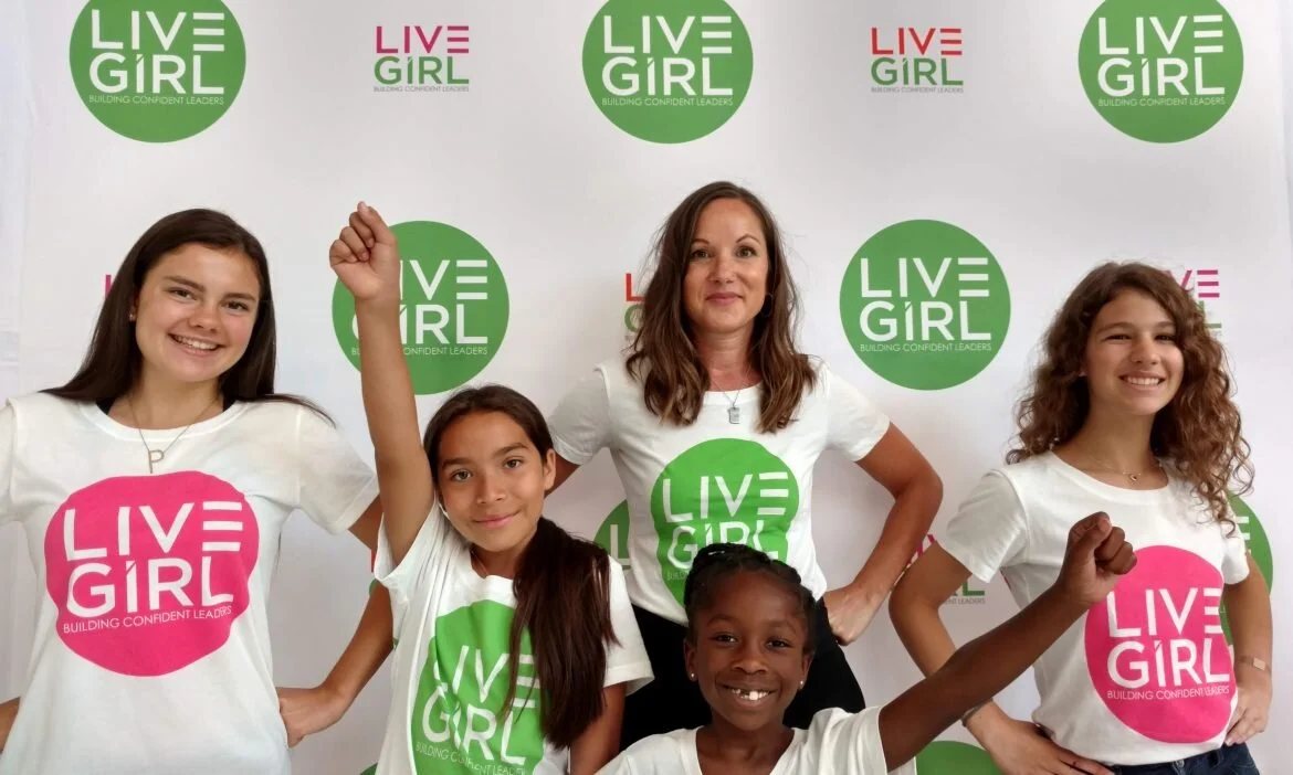 Sheri West with LiveGirl participants